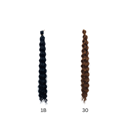 DIAMOND BRAIDING HAIR|(DEEP TWISTS)|SINGLE BUNDLES|24 Inches